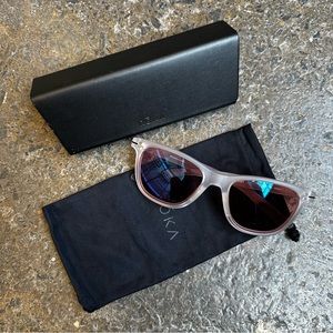 Roka Halsey sunglasses with case
